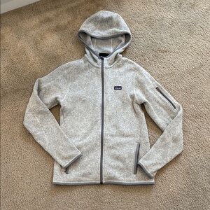 Patagonia Gray Full-Zip Hoodie